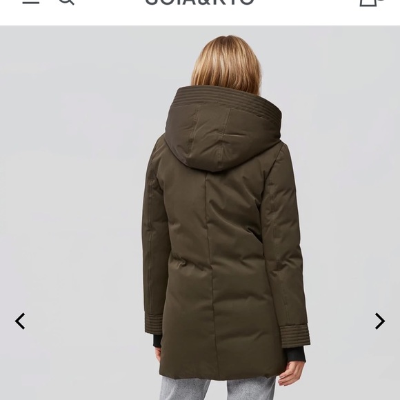 Used a handful of times Soia & Kyo Winter Down Jacket - Picture 4 of 12